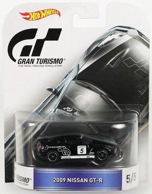 Hot Wheels 2009 Nissan GT-R Gran Turismo Retro Entertainment - DJF40 NRFP 1:64