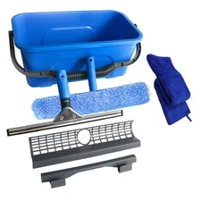 Squeegee with Shelf Storage for Window Cleaning,Window Cleaning Squeegee kit ...