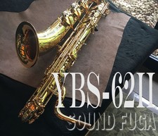 Yamaha YBS-62II Baritone Saxophone w/ Peg Excellent Condition from Japan