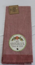 Design Imports DII Kitchen Towel Fall My Favorite Time of Year NWT