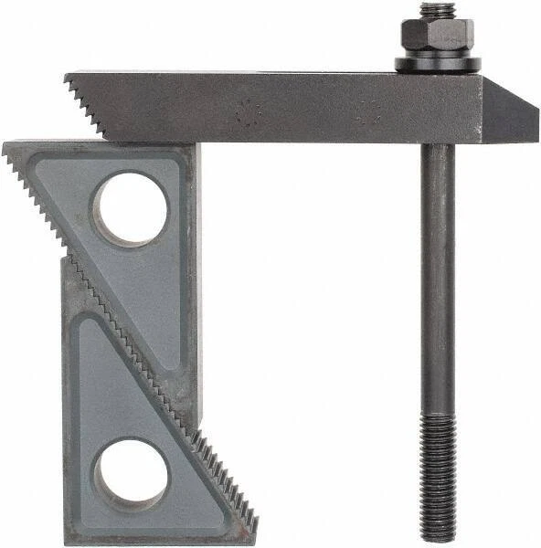 Gibraltar 52 piezas bloque escalonado de acero y juego de abrazaderas para rosca de perno 1/2-13, ranura en T de 5/8" Foto 3 de 4