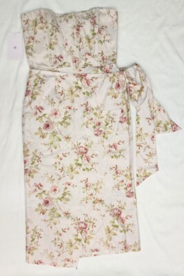 V. Chapman Women's The Liliana Linen Midi Dress-Anthro (Pink Rose, Size  8)NWT! | eBay