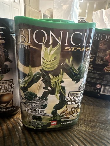 SALE!!! Lego Set 7117 Bionicle Stars Gresh Golden Weapon 2010 - Neu und versiegelt