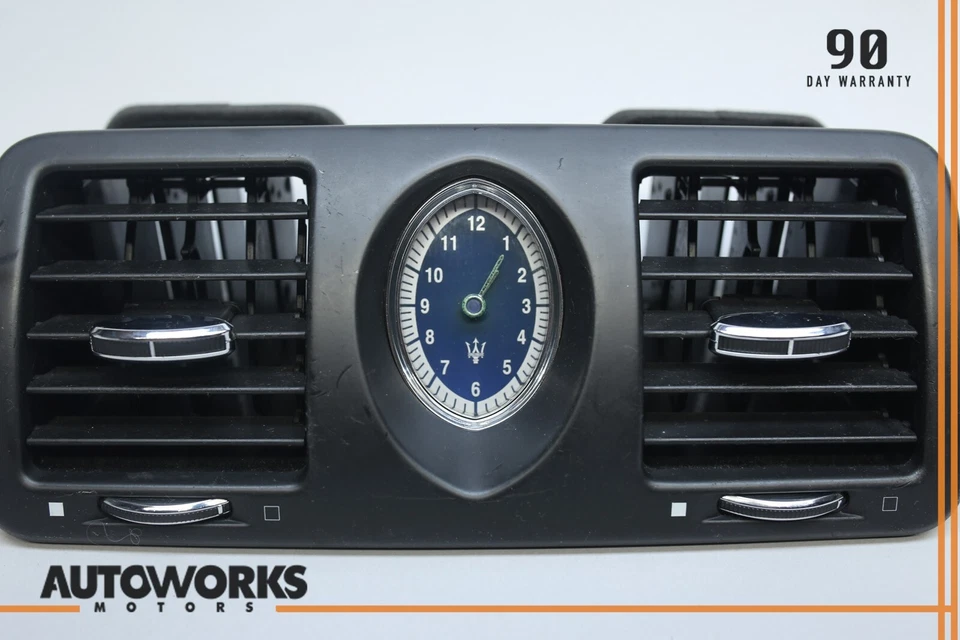 04-08 Maserati Quattroporte M139 Salpicadero Centro Doble AC HVAC Calentador Ventilación OEM Foto 4 de 4