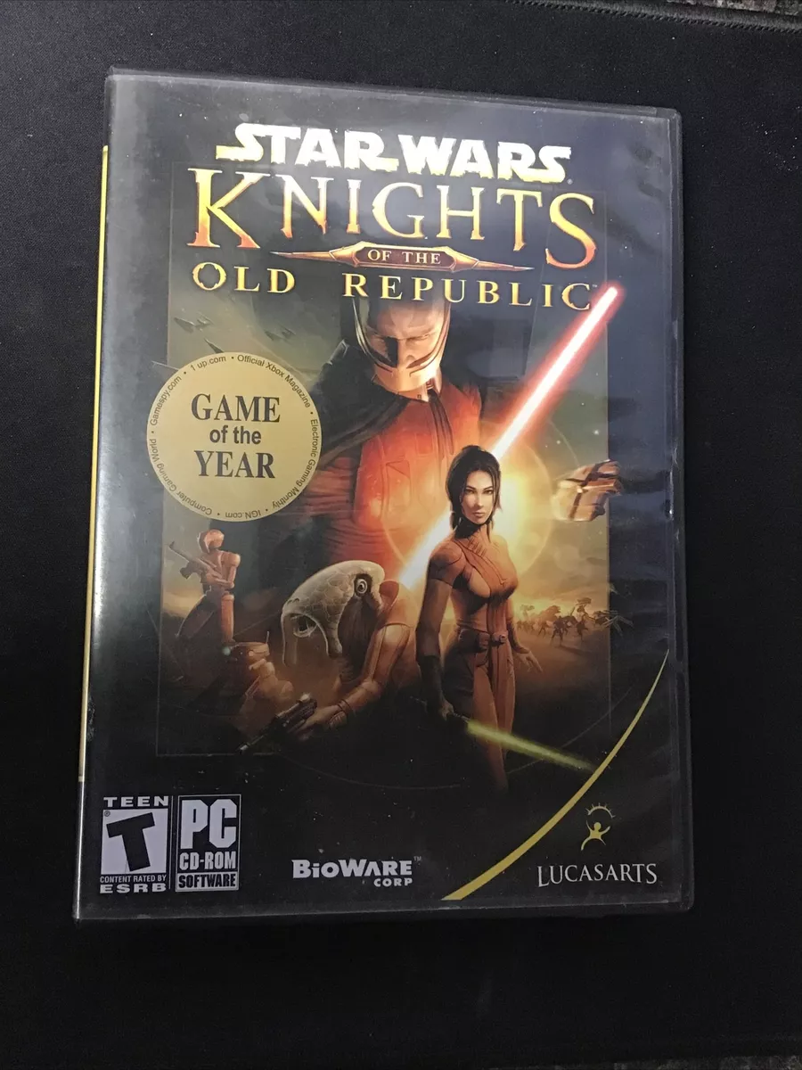 Star Wars Knights of the Old Republic PC DVD ROM 2003 KOTOR Game