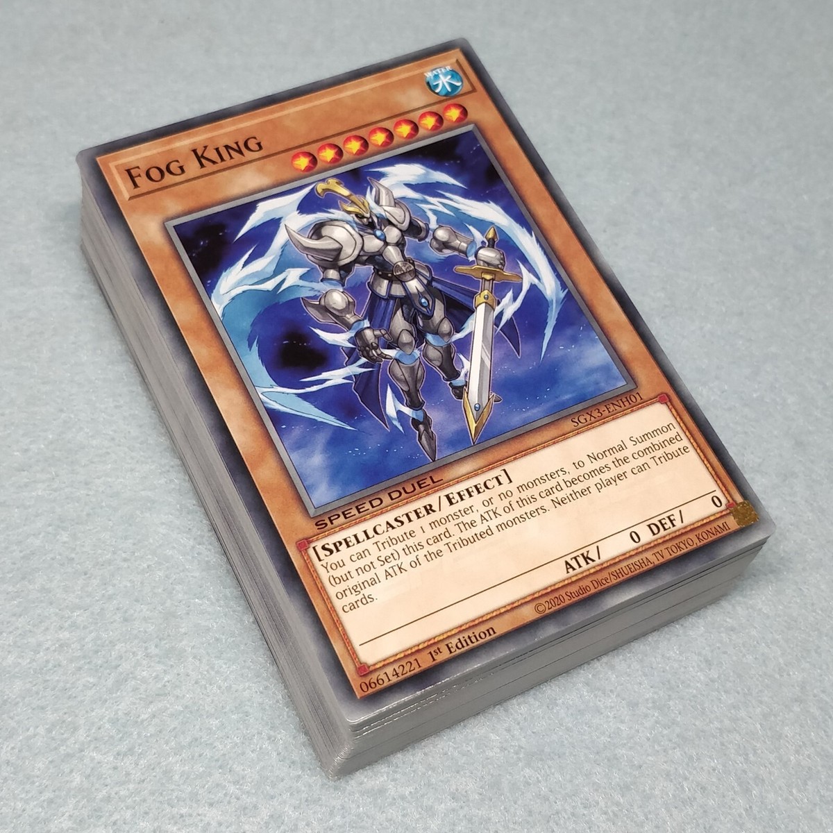 Yugioh GX Adrian Gecko 61 Card Deck Cloudian Atlus Cirrostratus