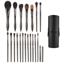 20 Pc High-end Artist Makeup Brushes Natural Hair Powder/Blush/Shader Brush