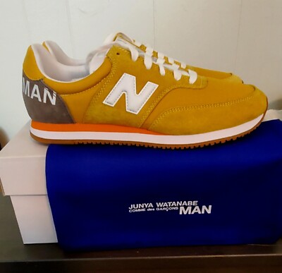 Size 10 - New Balance Comme Des Garçons x 100 Yellow for sale  