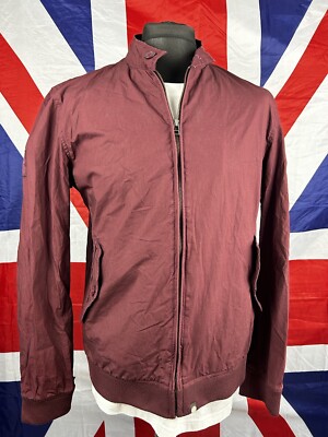 Hübsche grüne Bomberjacke - Pflaume - Größe L - Mod & Terrace Style