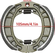 Peace Sports 50, TPGS-805Smarty 50,GY6-50cc Scooter Rear Brake Shoe Set