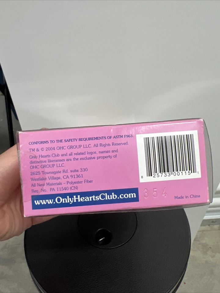 Кукла Only Hearts Club Outdoor Adventures Lily Rose мягкая подвижная 2004 никогда не доставалась из коробки - Изображение 4 из 4