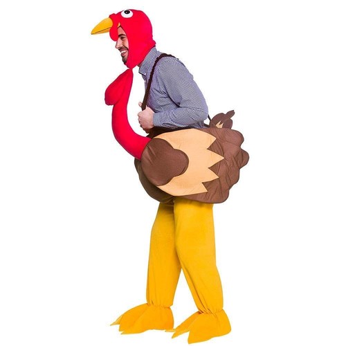 Adult Ride On Turkey Costume Christmas 