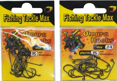 FTM Omura Hooks Haken verschiedene Größen Forelle Fishing Tackle Max