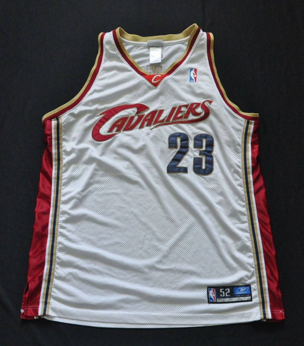 LeBron James Cleveland Cavaliers Reebok Jersey Authentic Sewn Cavs