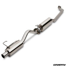 SISTEMA DI SCARICO POSTERIORE CAT INOX PUNTA SINGOLA PER HONDA CIVIC EP3 TYPE R 00-05