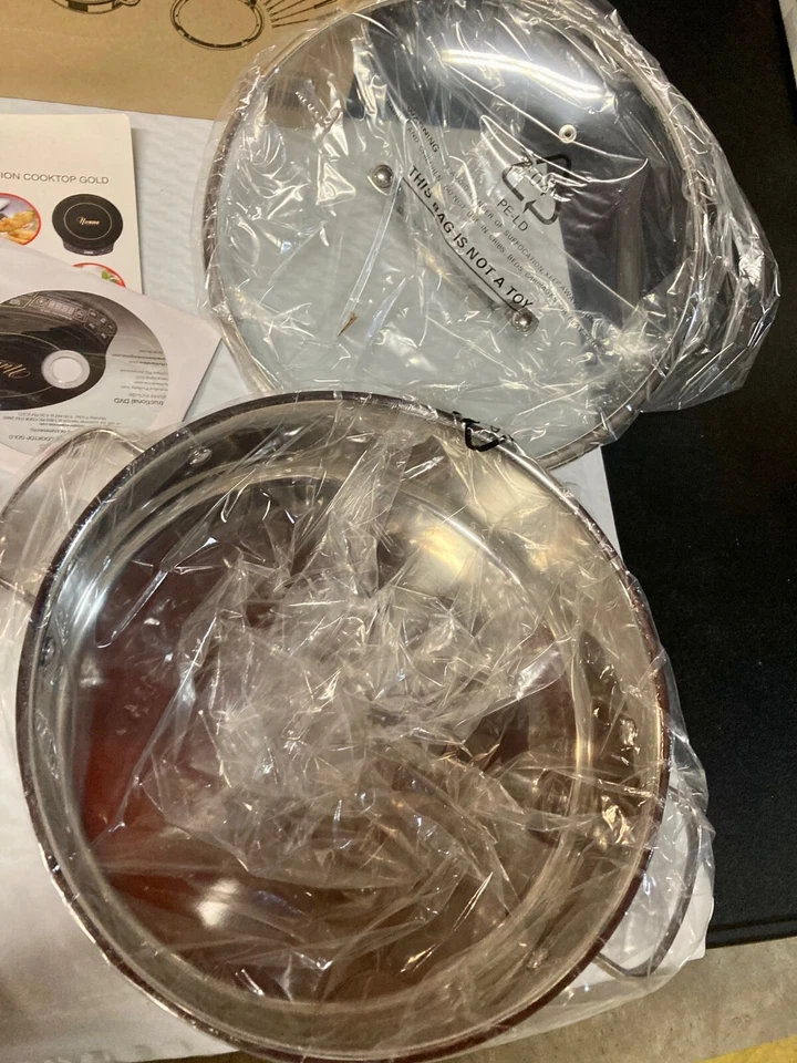 Juego de utensilios de cocina NuWave 31120 y placa de inducción 30201 NUEVO (caja abierta) Foto 4 de 4