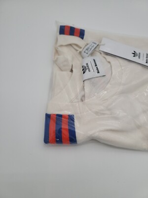 Adidas Wales Bonner Short Sleeve T-Shirt Size S - White Blue SS24