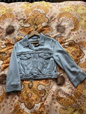 Levis Vintage Premium Stone Was Denim Jacket. Pockets Cropped 70’s Sleeve Rare