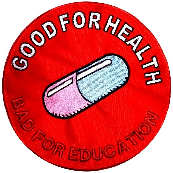 Good for health bad for education jacket sale