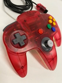 Nintendo 64 N64 Game Fantastic Red Controller Japan US seller Stick 80-90% 