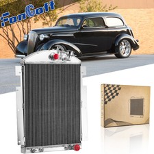 3row Aluminum Radiator For 1937 1938 Chevrolet Truck V8 Conversion 3.5l L6