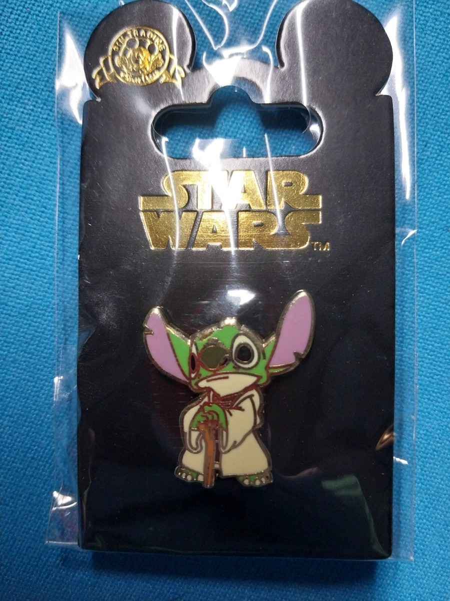 2008 Disney Star Wars Mystery Collection Stitch as Yoda Pin | eBay