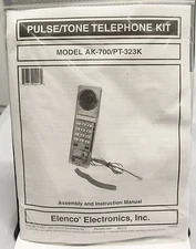 Elenco Electronics AK-700/PT-323K Pulse Tone Telephone Kit