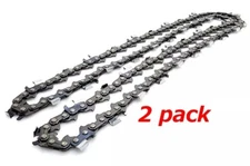 2 x Chainsaw Chain .325" Pitch .063" Gauge 68 DL Drive Links Fits 18" Guide Bar