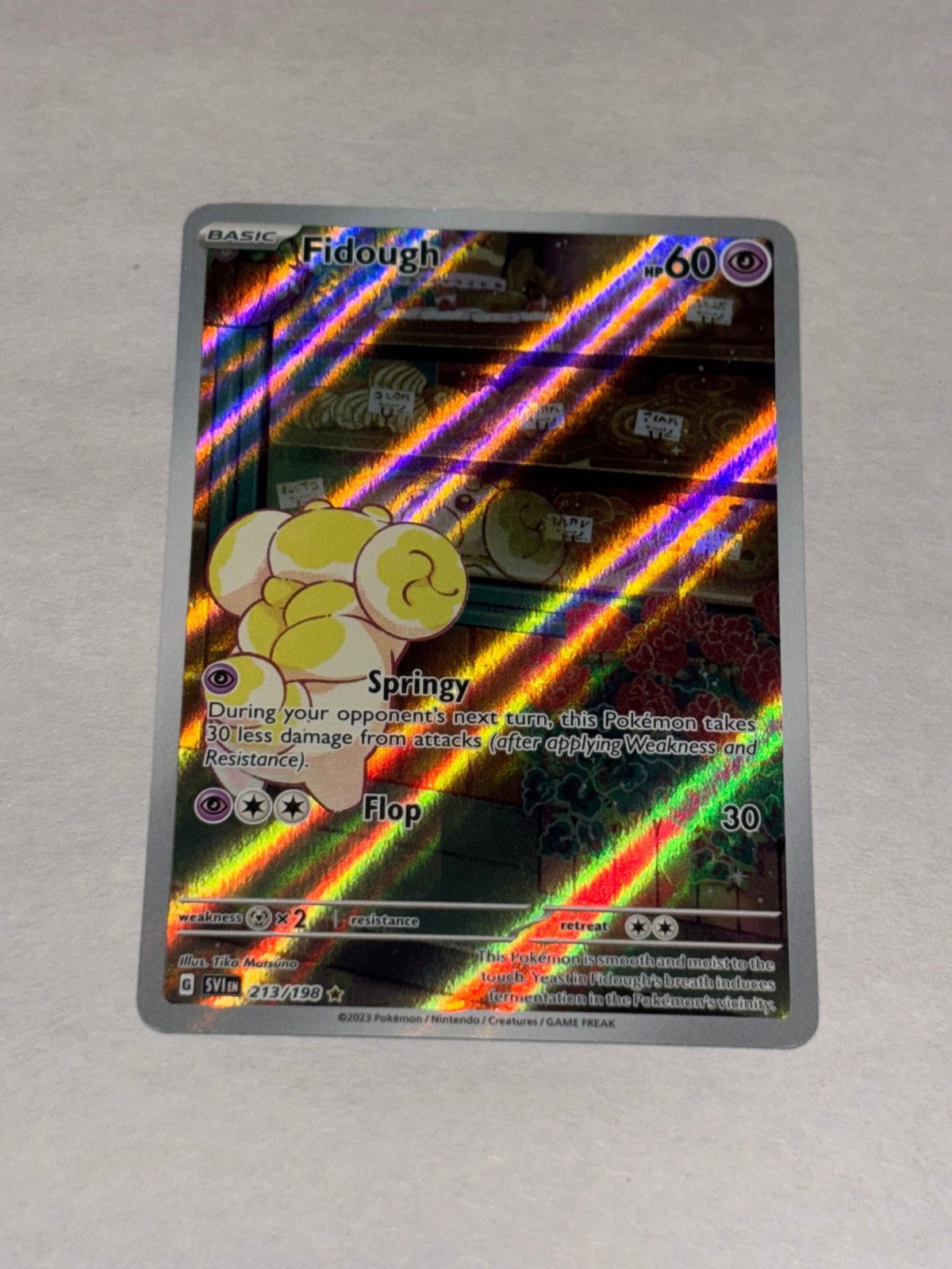 Pokémon TCG: Fidough 213/198 - Scarlet & Violet - Special Illustration Rare - NM