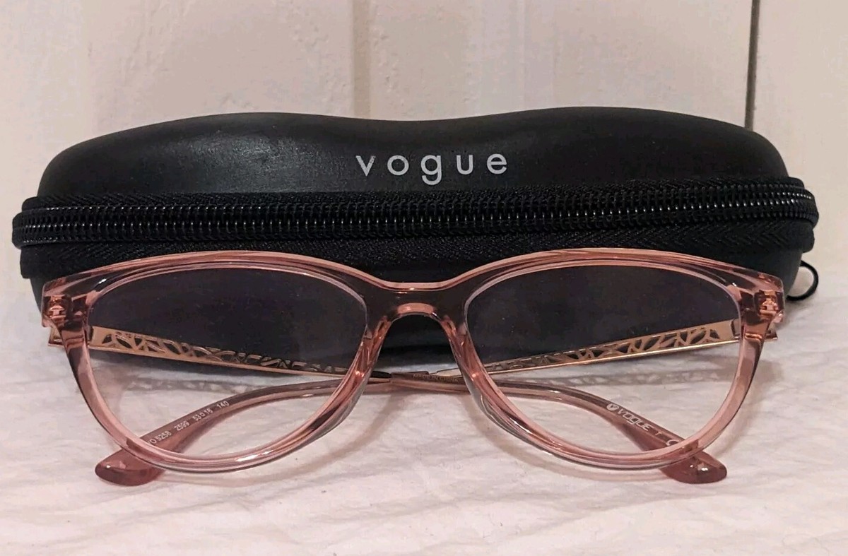 Vogue VO 5258 2599 Pink Cat Eye Eyeglasses Frames 53-16-140 Women’s Designer VO5305B – Vogue Eyewear main image 4