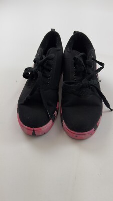 Heelys Shoes Youth Black Pink Skate Sneaker Wheels
