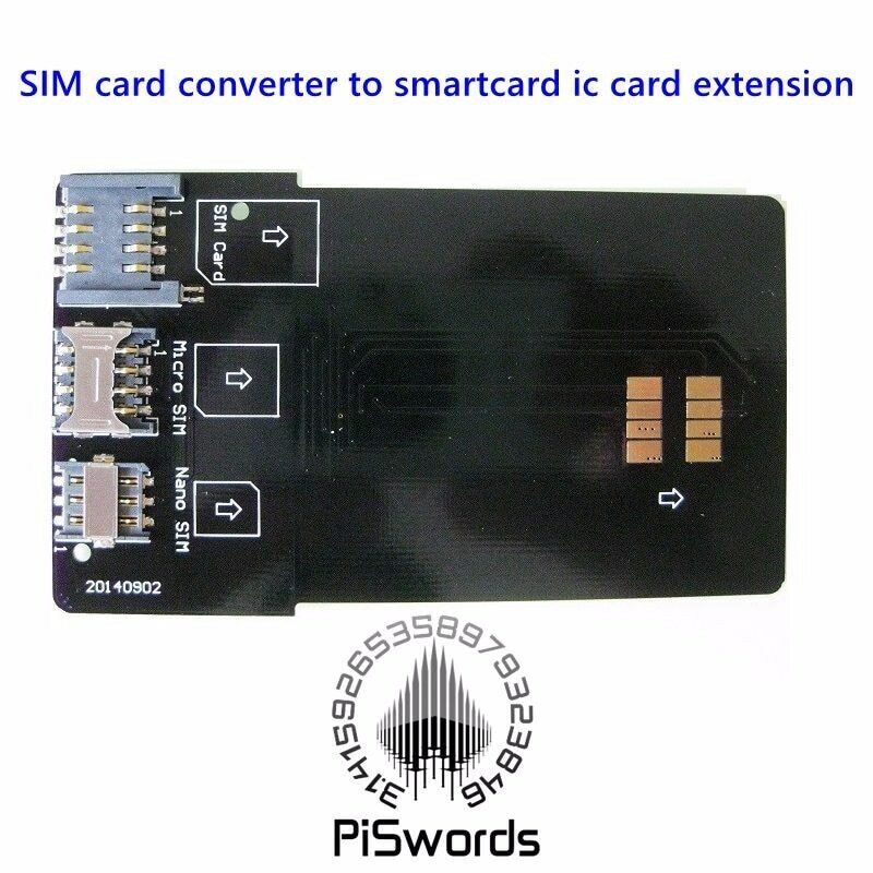 SIM card converter to smartcard Limited price sale ic New item for micro nano extension adap