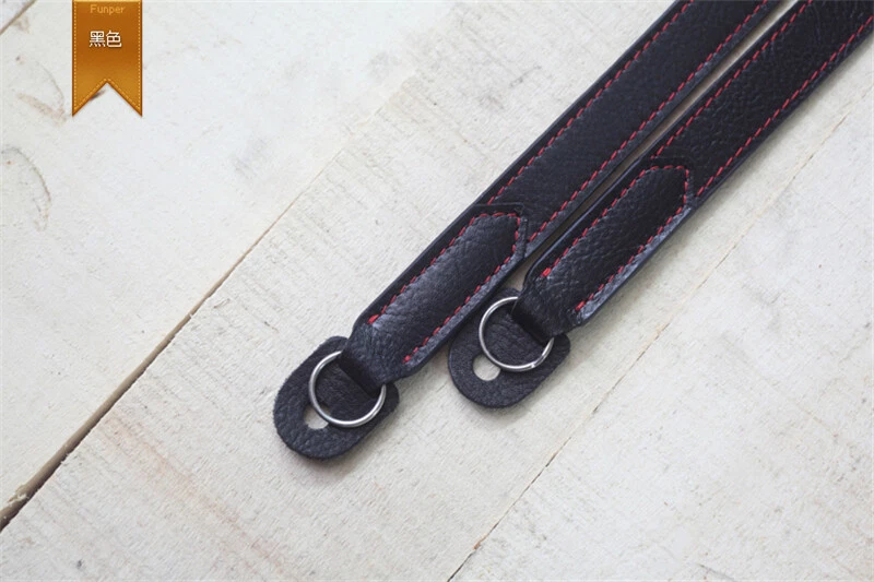 Vintage/Retro Leather Camera Strap 100cm Multi-Color Reduced Load 2cm Width - Image 4 of 4
