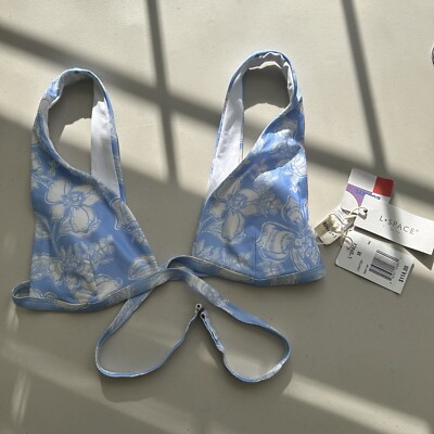 LSPace Swim Bikini Top Medium Blue Avery Top New