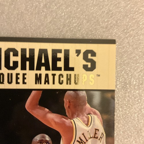 1997,Upperdeck, Michael's Matchup,Jordan vs. Miller #mm4 - Picture 5 of 6