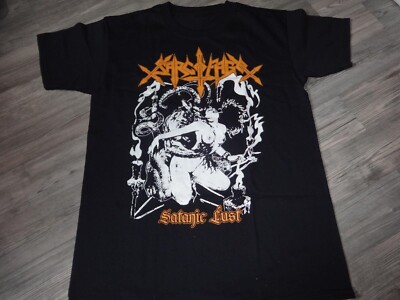 Sarcofago Band Classic Black T-Shirt Full Size S-5XL BT695
