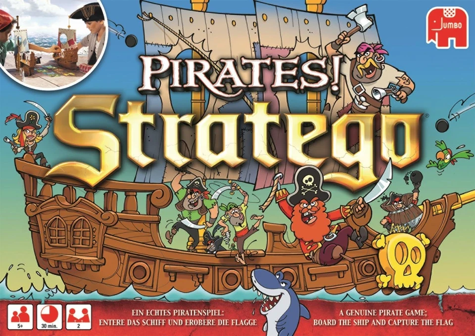 STRATEGO PIRATES - 3D Seeschlacht Strategie-Spiel - Jumbo 19528 - DEU/ENG - NEU - Bild 4 von 4
