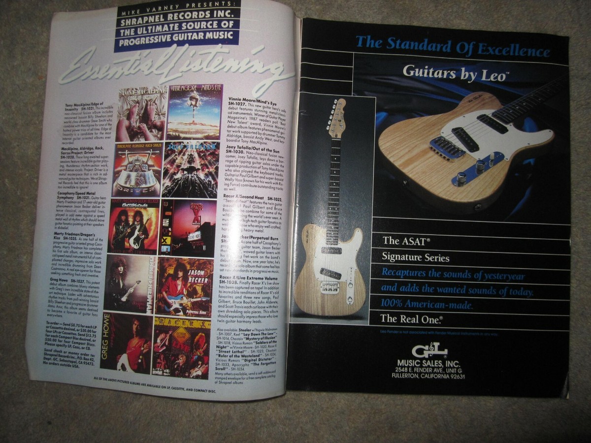 Vtg music magazine, Guitar, for the Practicing Musician, April