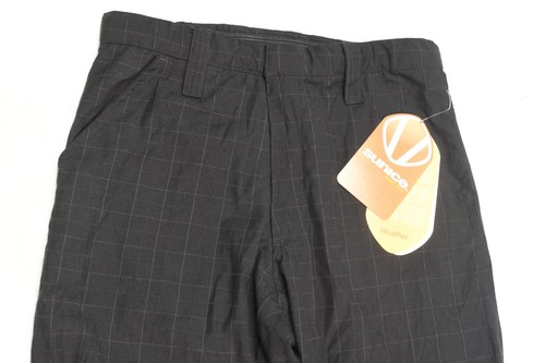 SUNICE Weather Plaid Fashion Golf Pants Medium Brown Plaid Lined Windproof - Picture 2 of 12