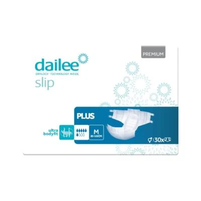 DRYLOCK Dailee Slip Premium Plus Gr. M Inkontinenz Windelslip 30 Stück