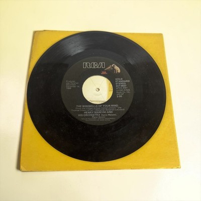 Henry Mancini Love Theme From Romeo & Juliet 45 RPM RCA Gold Standard 447-0837