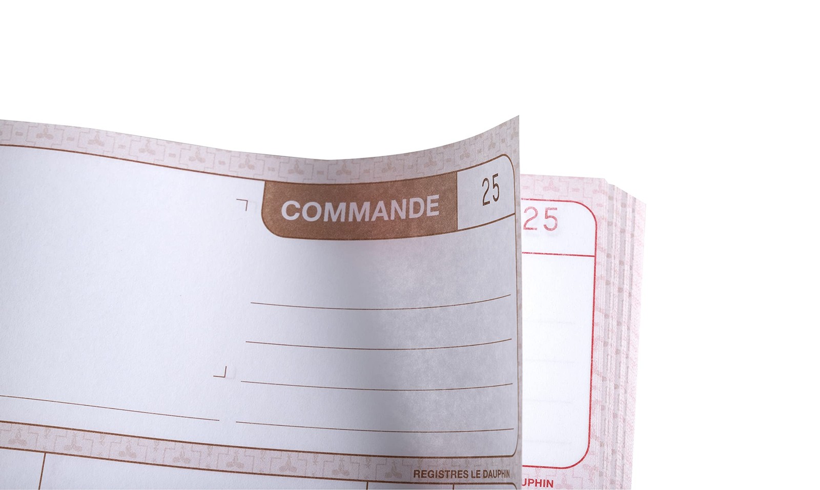 Manifold commandes autocopiant Réf 1182D lot de 5 carnets professionnels Exacompta - 3