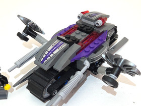 Lego Ninjago 70722 Overborg Attack Incomplete Cyrus Borg Nindroid + Vehicle Only