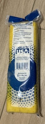 Cellulose Spongemop Refill Type G Yellow Long Lasting Sponge Mop Made in USA New