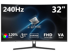 32 Inch Curved Gaming Monitor 240Hz 1ms MPRT Full HD 16:9 Curved Screen Frameles