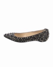Christian Louboutin Chic Studded Flats. Size 38 Fabulous! Includes Dust bag