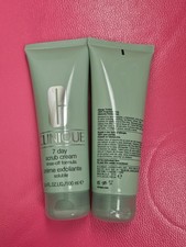 2x Clinique 7 Day Scrub Cream Rinse-Off Formula Full Size 3.4oz/100ml ea New