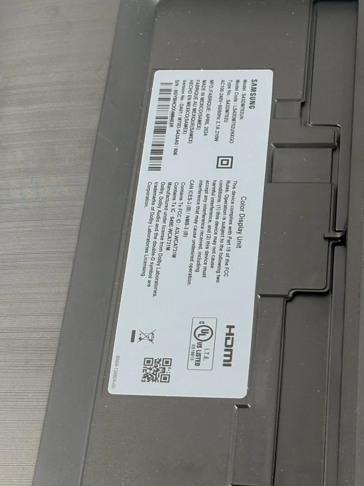 SAMSUNG 43-Inch M7 (M70D) Series 4K UHD Smart Monitor(READ) - Image 4 of 4