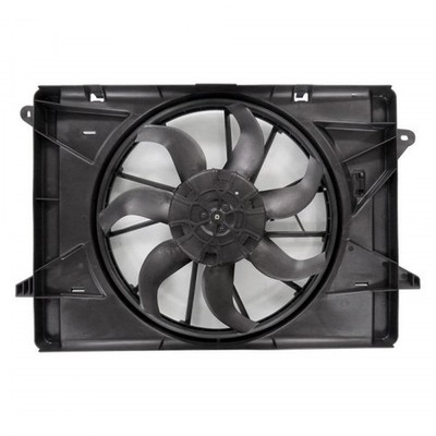 For Dodge Caravan 2021 2022 Radiator and Condenser Fan Plastic With One Big Fan
