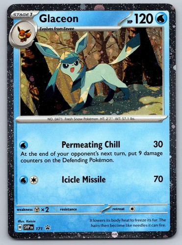 Glaceon (Cosmos Holo) Promo Scarlet & Violet Promo 171 NM